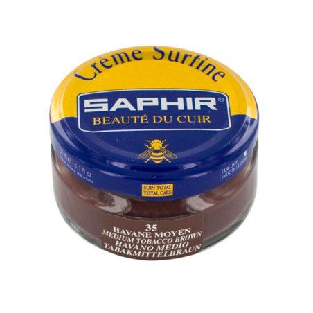 Crème Surfine cuir havane moyen 50ml Saphir